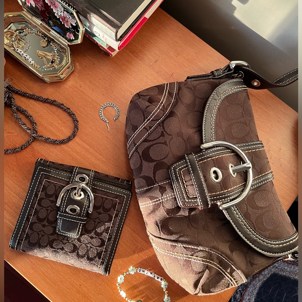 ⚡️SOLD⚡️Y2K Vintage Soho Coach Bag & Wallet